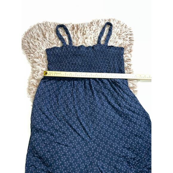 Isabel maternity women’s blue jumpsuit - Picture 12 of 14